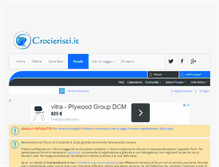 Tablet Screenshot of foto.crocieristi.it